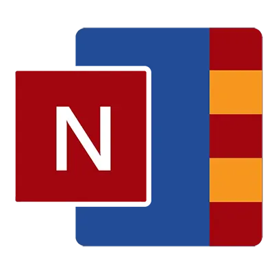 Multicolor Microsoft OneNote logo