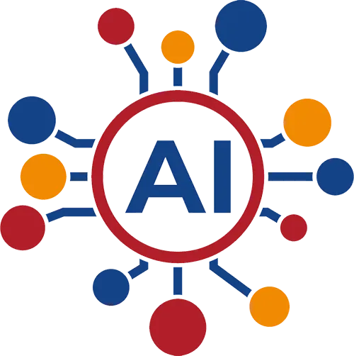 Multicolor AI Logo
