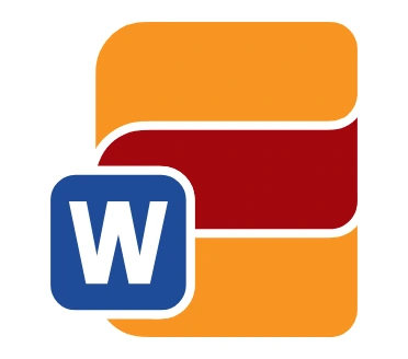 Multicolor Microsoft Word logo